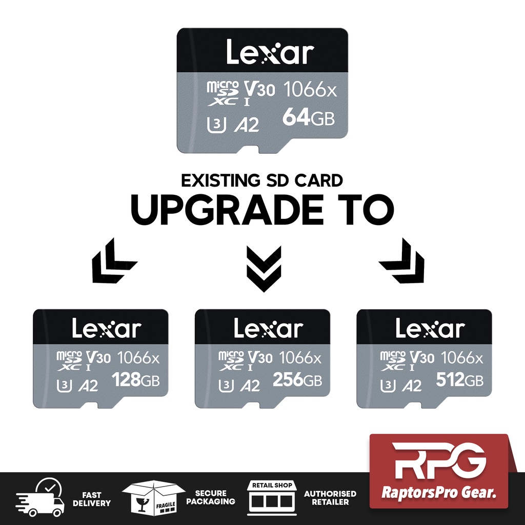 [FOR UPGRADE ONLY] - Lexar® Professional 1066x microSDXC™ UHS-I Cards ...