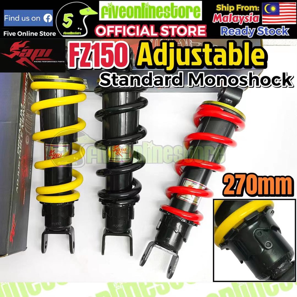 API Racing FZ150 R15 V3 MT15 FZ150i Monoshock Adjustable Black Adjuster ...