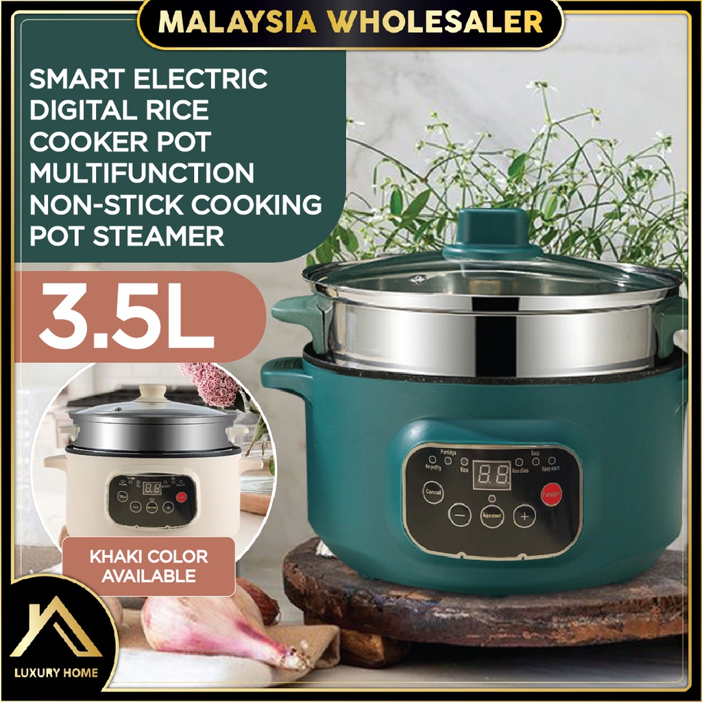 🔥NEW🔥Smart & Multifunction Electric Digital Rice Cooker Periuk Nasi ...