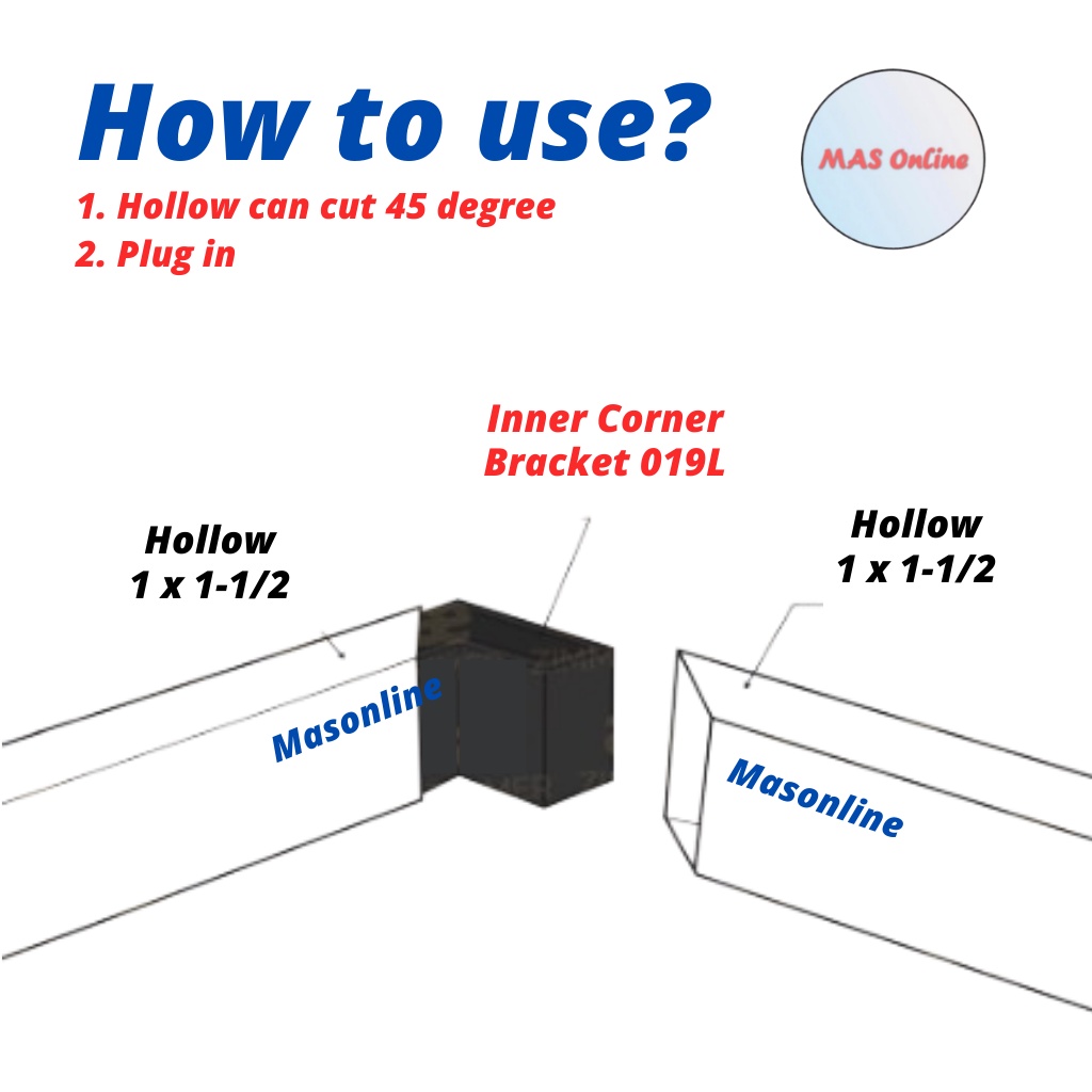 aluminum PVC Bracket 1