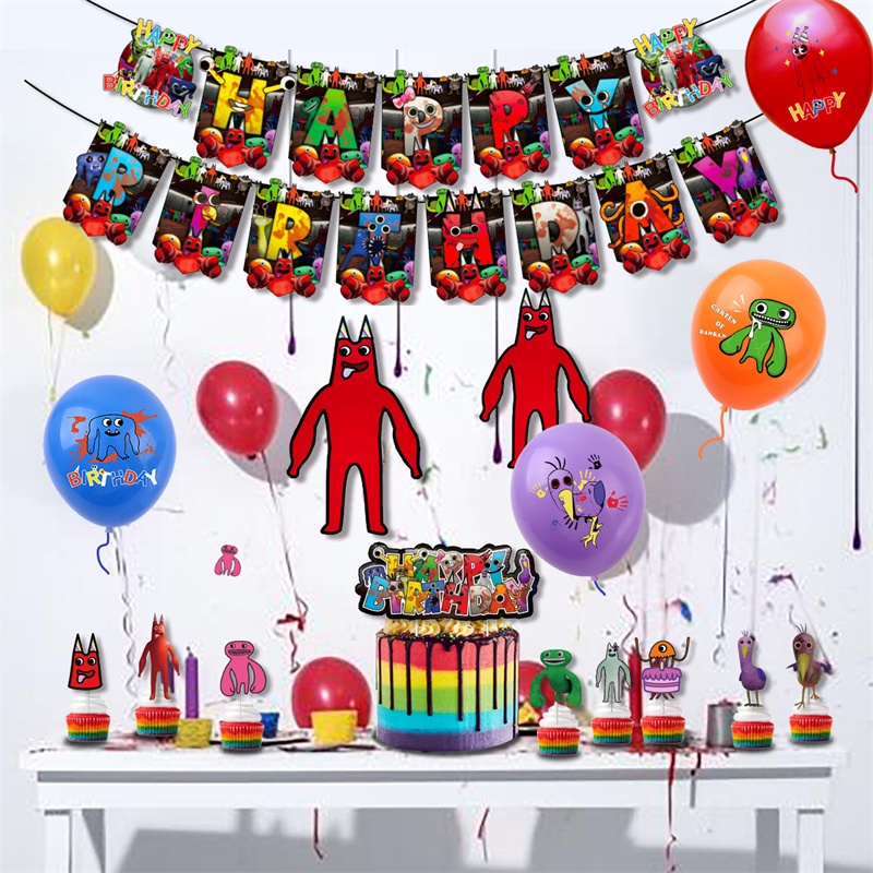 Garten Of Banban Birthday Decoration Set With 20 Spectacular Scenic 