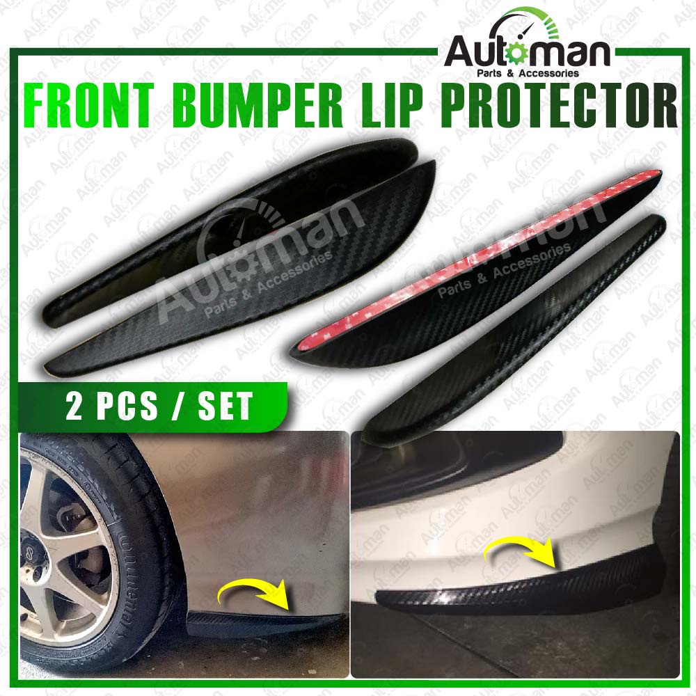Universal Bumper Protector Guard Carbon Fibre Car Proton Perodua Toyota