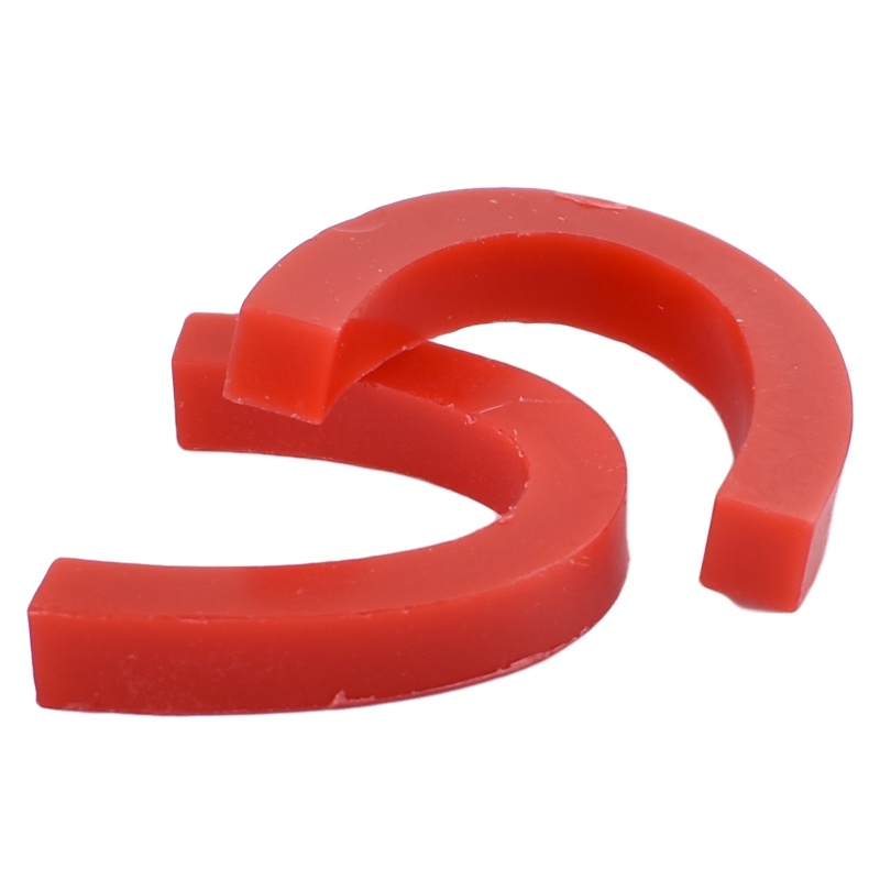 2pcs/box Dentistry Lab U Shape Dental Base Wax Rim Denture Casting Bite ...