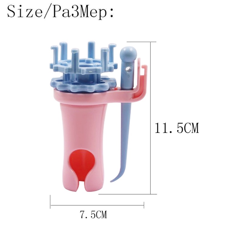 1Set Yarn Wool Knitting Machine Bracelet Knitting Machine Flower ...