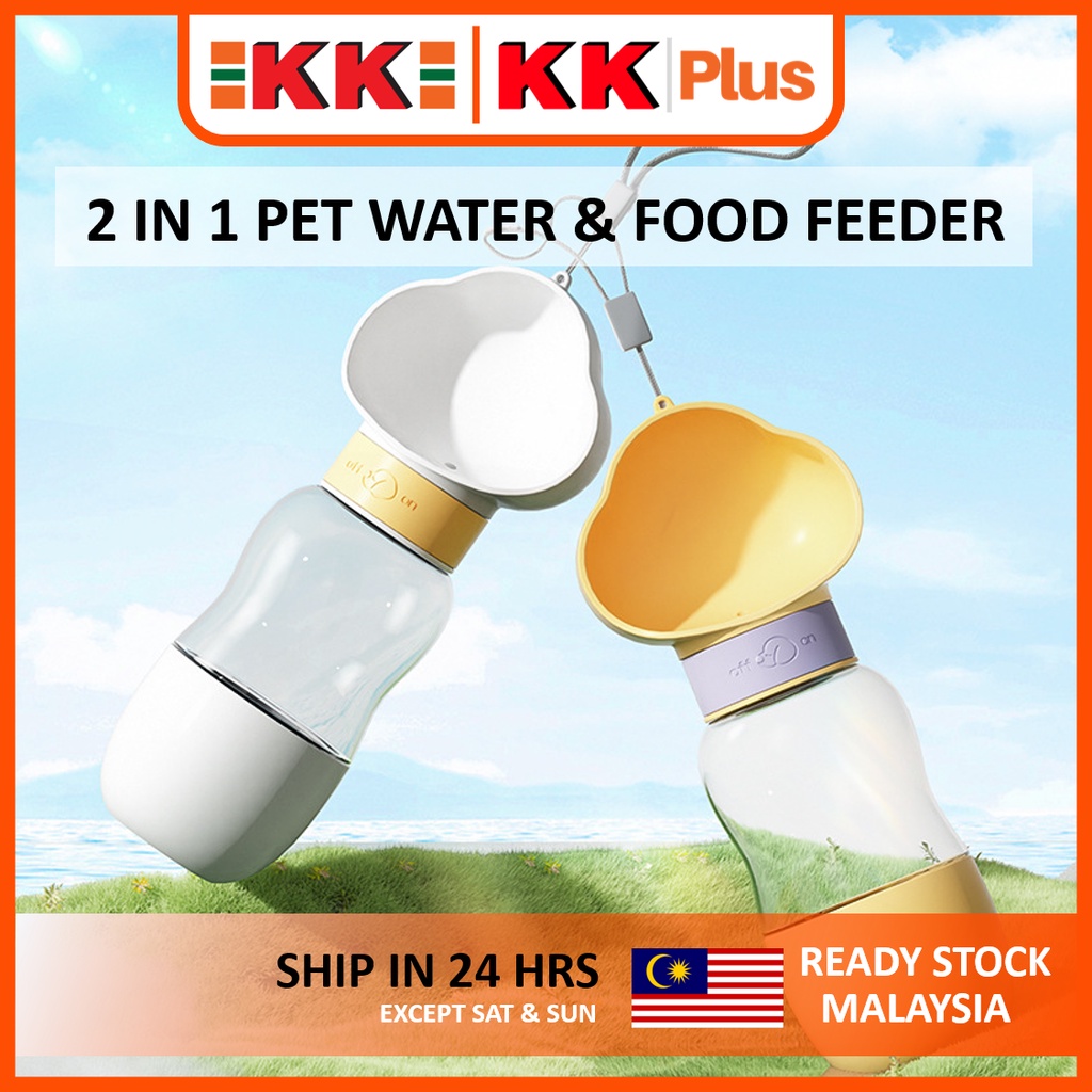 Portable Pet Travel Water Bowl Bottle Feeder Drinking Fountain