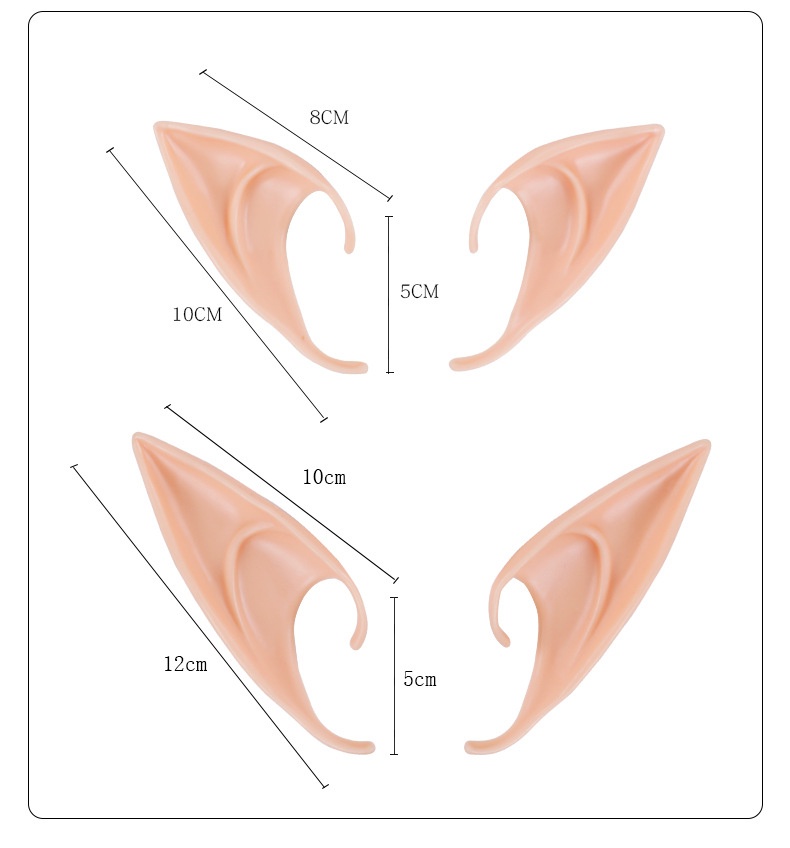 Halloween Party Elven Elf Ears Anime Fairy Cospaly Costumes Vampire ...