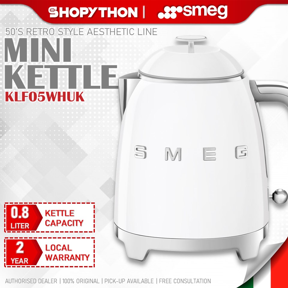 KLF05WHUK, Smeg Kettle, White