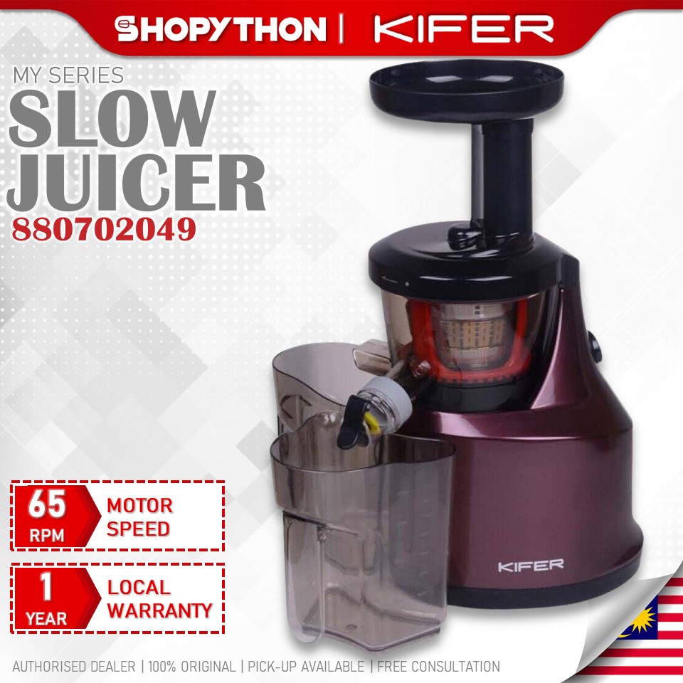 KIFER Slow Juicer My Series Mesin Jus Buah Less Juice Oxidation Higher