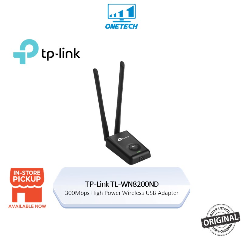 TP-Link TL-WN8200ND 300Mbps High Power Wireless USB Adapter ...