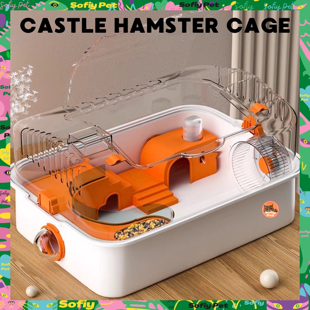 Castle cage outlet hamster