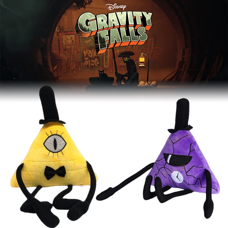 Authentic Bill Cipher Triangle Villain Plush Toy From Gravity Falls ...