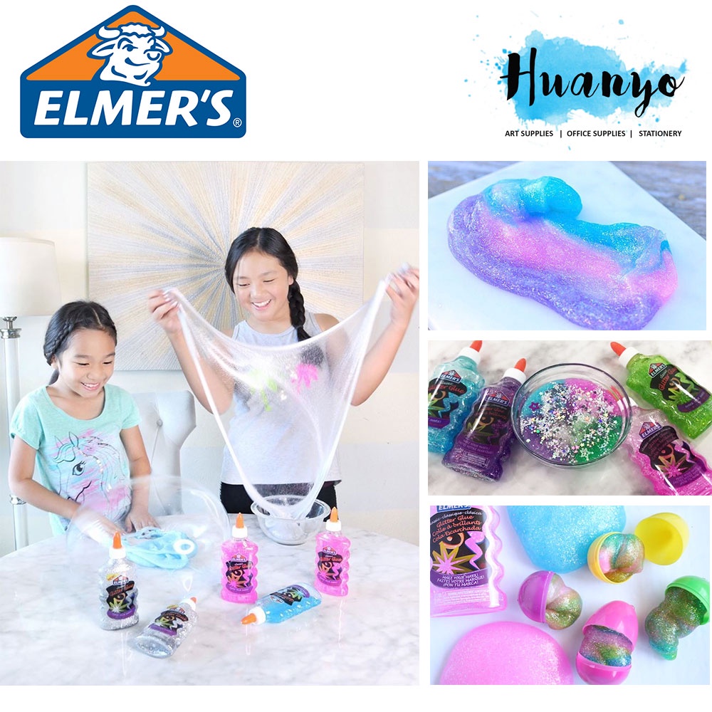 Elmer's Non Toxic Washable Glitter Glue (Best for Glitter Slime) [177ML]