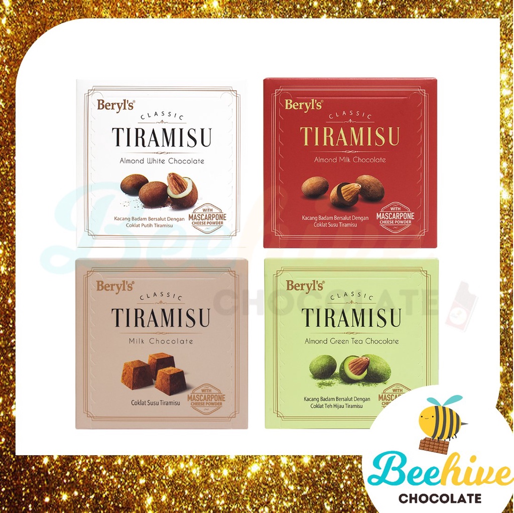 Beryls Tiramisu Chocolate 2x50g-65g | Shopee Malaysia