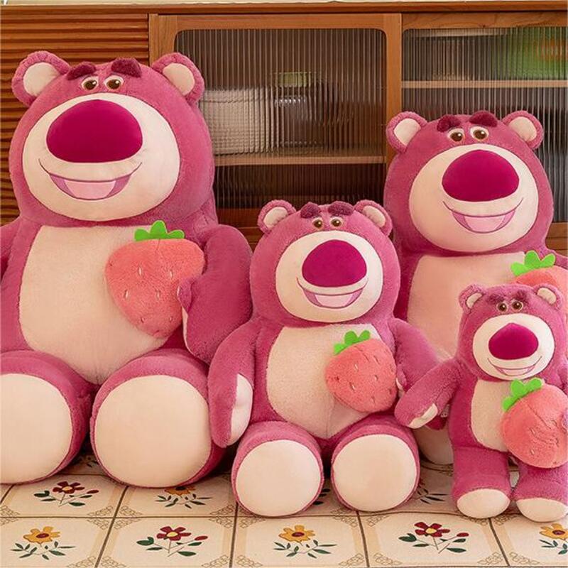 Disney Lotso Plush Toy PP Cotton Toy Story Lotso Strawberry Bear ...