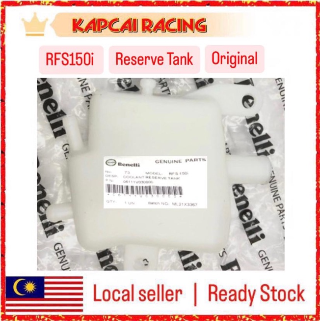 Original Coolant Reserve Tank Radiator Tangki Coolant PVC Original ...