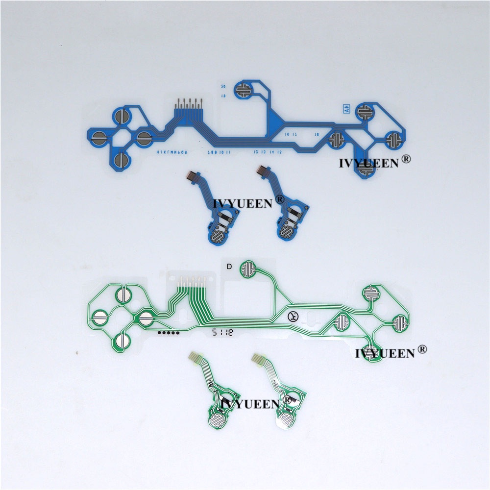 IVYUEEN for PlayStation 5 PS5 Controller Conductive Film Keypad Flex ...