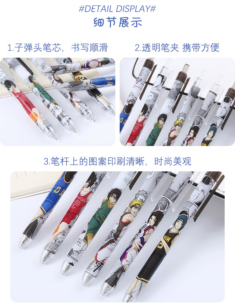 1pcs Creative Naruto Dunk Master Press To Start Animation Students ...