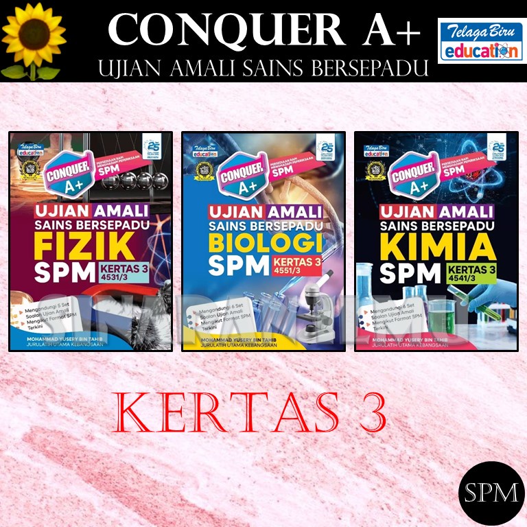 (SI)CONQUER A+ UJIAN AMALI SAINS BERSEPADU SPM KERTAS 3 -FIZIK / KIMIA ...