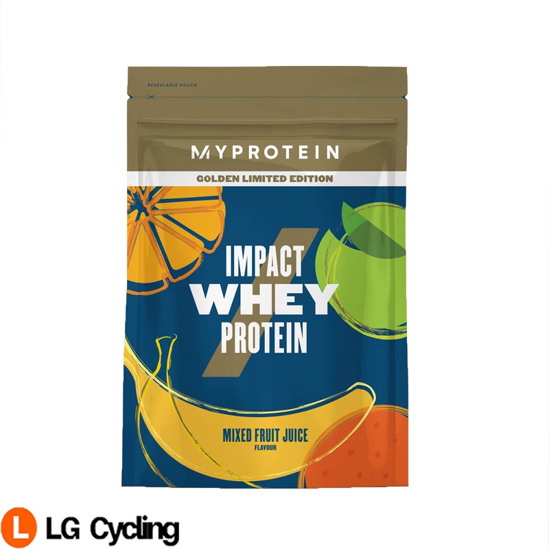Myprotein Impact Whey Protein 250g Mixed Fruit Juice Golden Limited Edition Sport Nutrition Whey