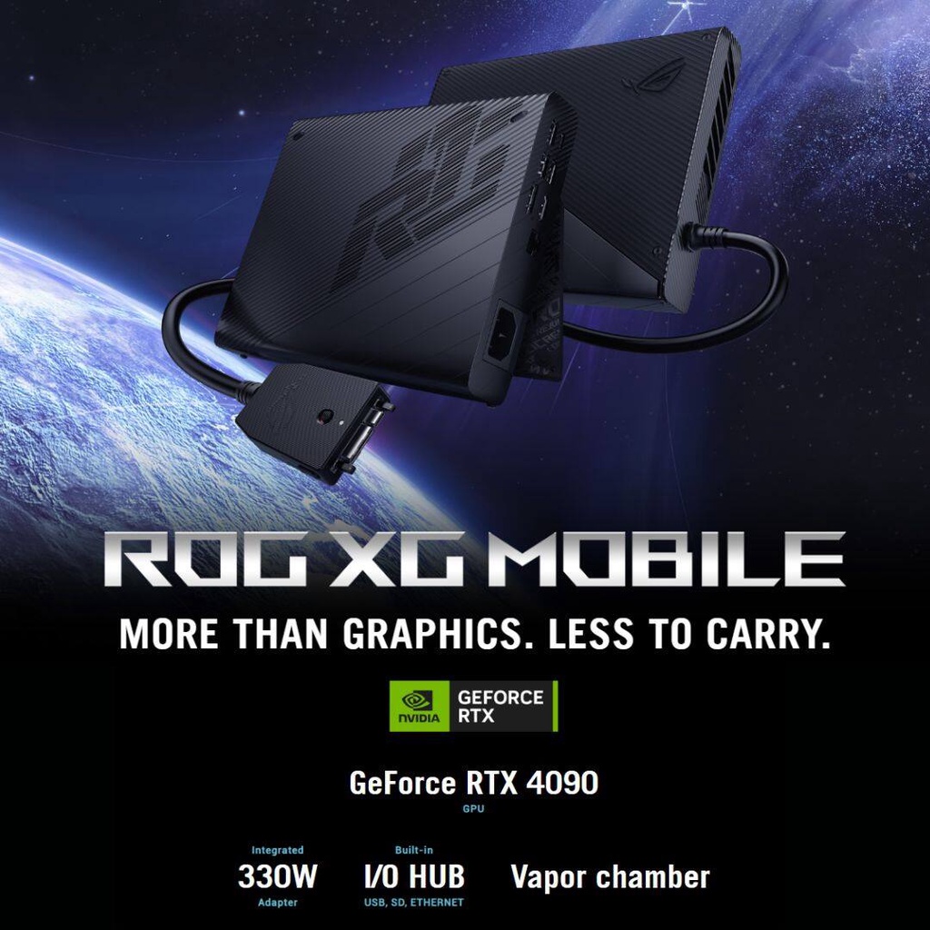 ASUS ROG XG Mobile (2023) - RTX4090, GDDR6 16G (GC33Y-023) | Shopee ...