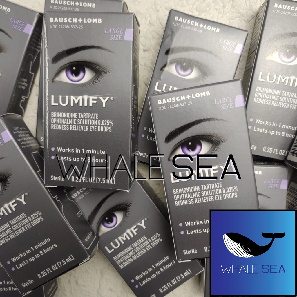 LUMIFY Redness Reliever Eye Drops by Baush & Lomb (7.5ml) Shopee Malaysia