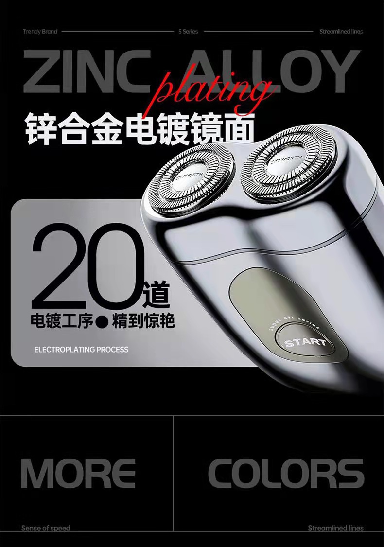 [Ready Stock]SKYWORTH Super Car Mini Electric Shaver with Li-Ion ...