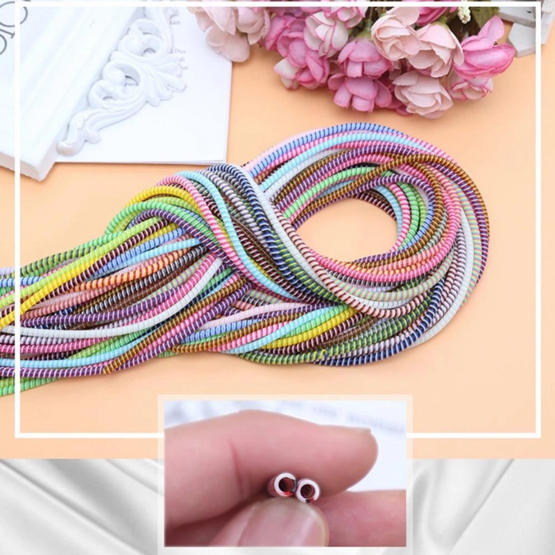Plastic Flexible Data Lines Cable Protector TPU Soft Date Cable Winder ...