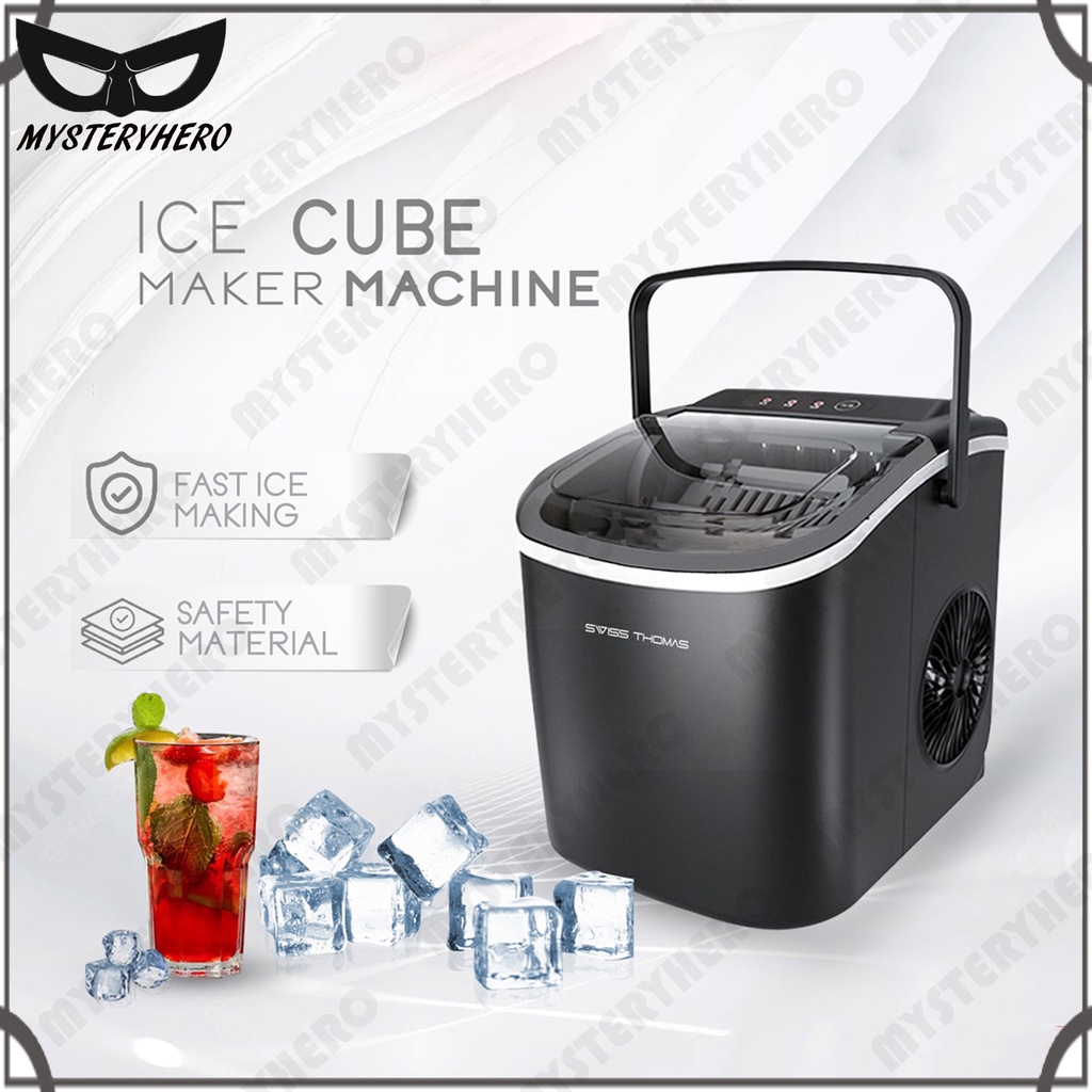 MysteryHero Ice Cube Maker Electric Fast Ice Maker Mini Ice Maker