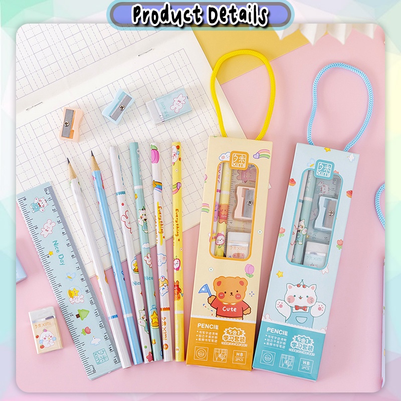 [Happy Kids] 5 In 1 Stationery Set Goodies Christmas Party Children's ...