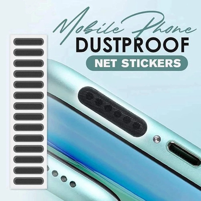 4Pcs/Set Mobile Phone Speaker Mesh Dustproof Net Stickers /Cell Phone ...