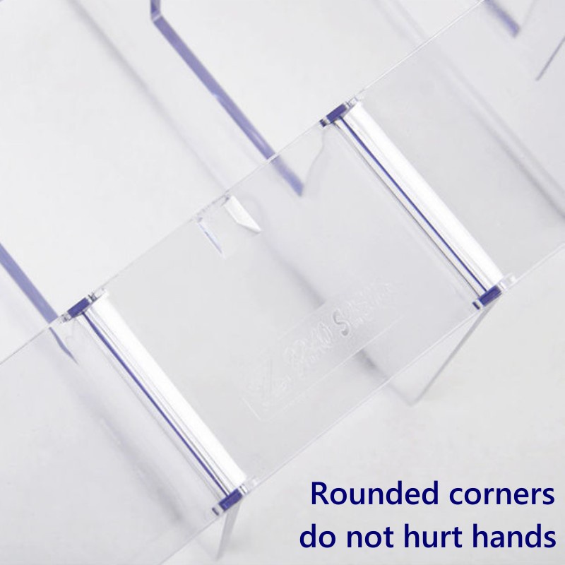【i.Rumah】Stackable Bag Storage Box Transparent Divider Handbag Storage ...