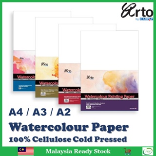 Campap Arto Acrylic Painting Paper Pack 360gsm (A4 / A3 / A2)  [CR36356/CR36355/CR36354]