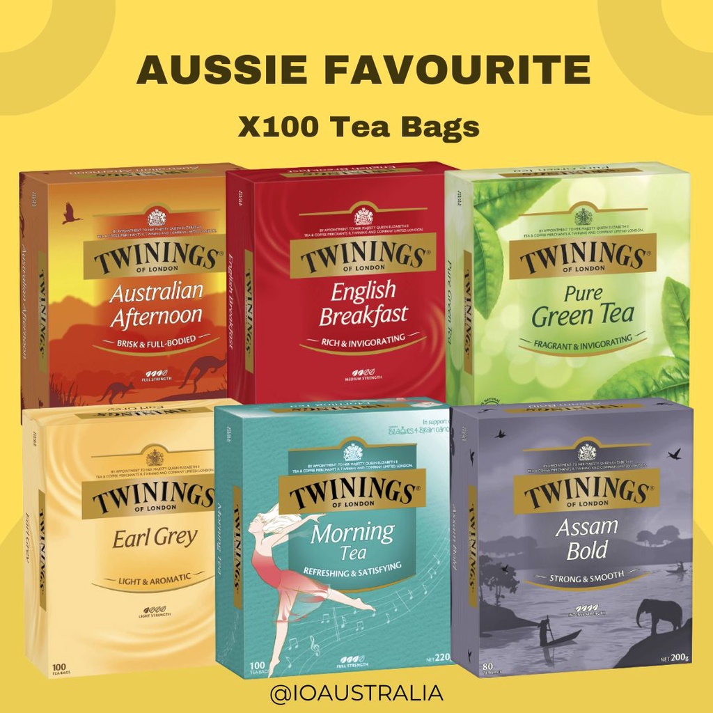 Twinings Tea Bags Australia 80100 Tea Bags Each Shopee Malaysia