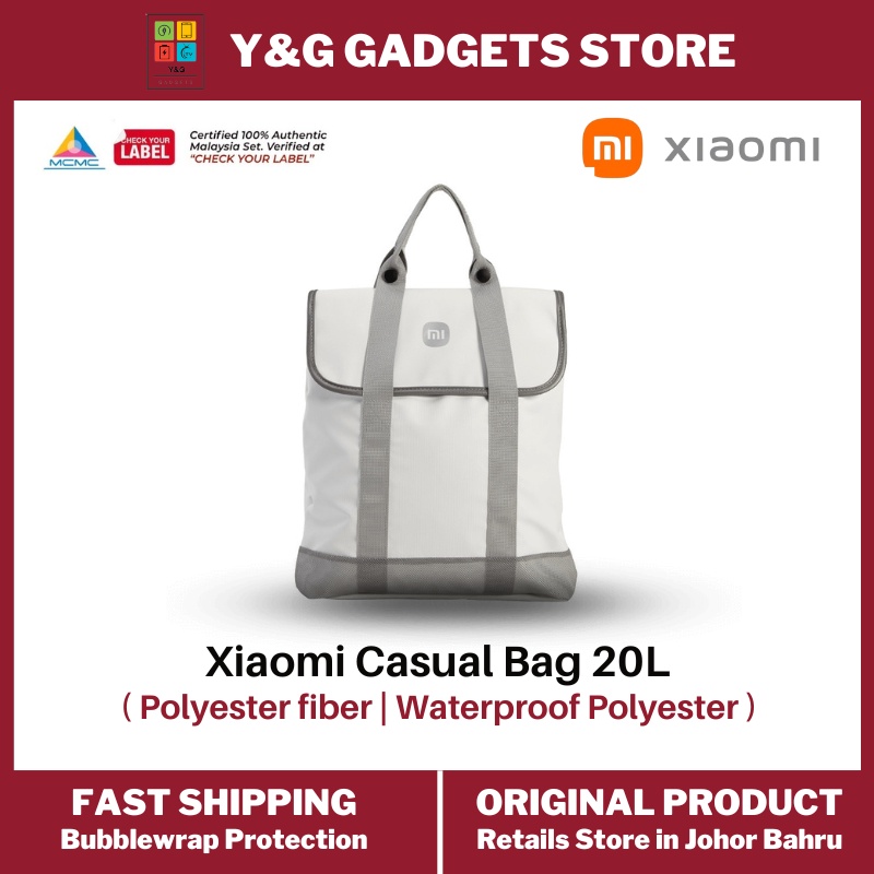 Xiaomi Mi Bag Urban Zaino Unisex 26L – Impermeabile, Anti Graffio, Vano Laptop 15.6 Pollici – Ideale Per Viaggi E Lavoro, Colore Nero