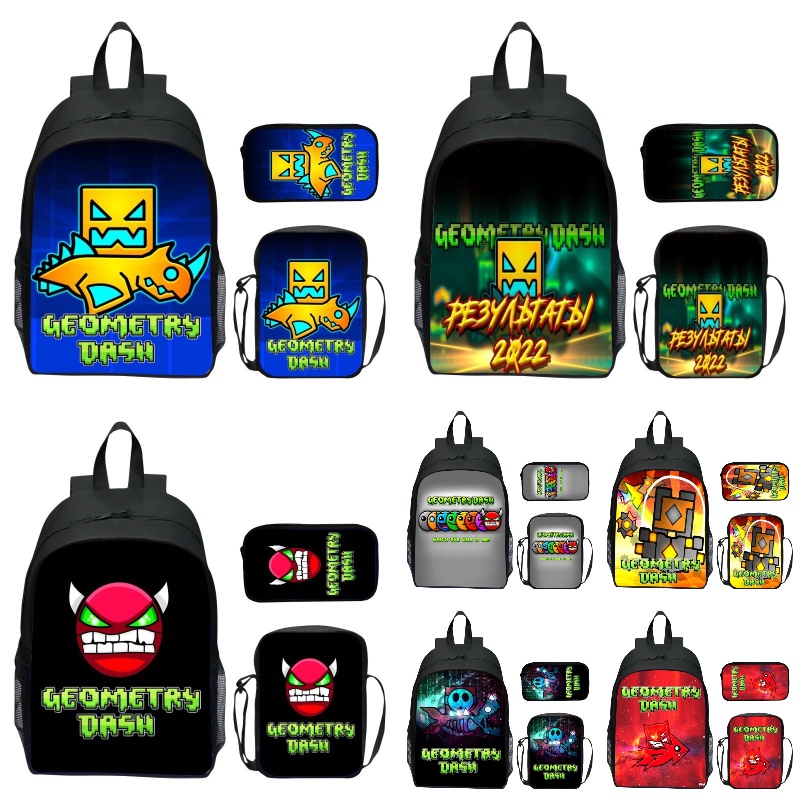 Dash Geometry Elementary School Backpack Cute And Fun Unisex Options ...