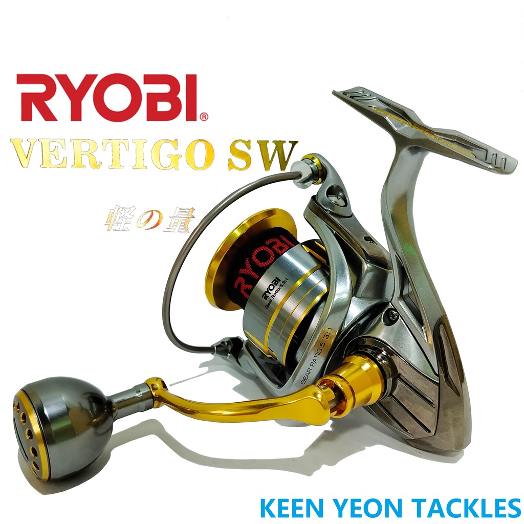 RYOBI VERTIGO SW FISHING REEL ( SPINNING ) | Shopee Malaysia