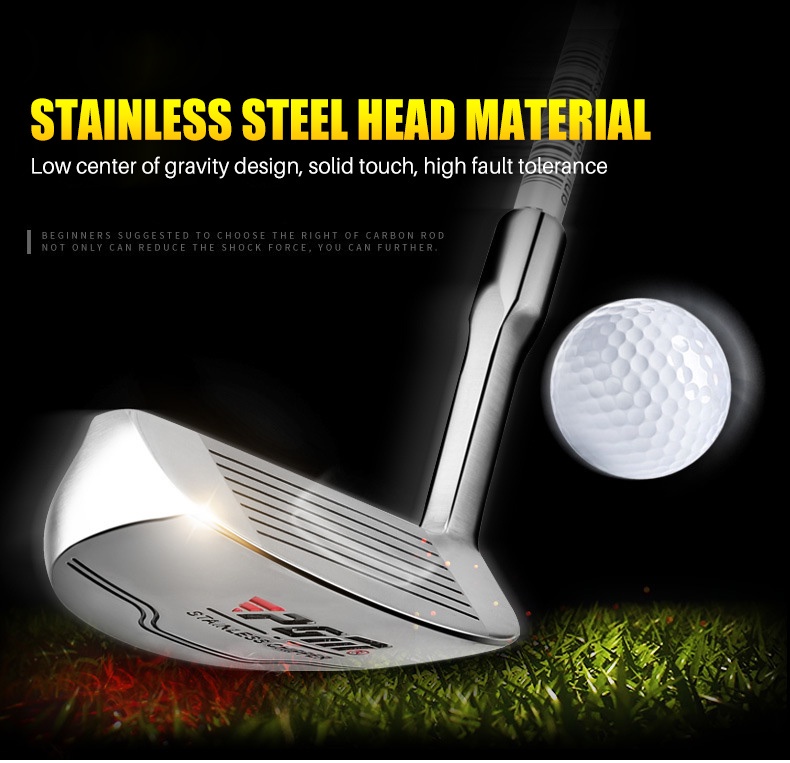 PGM Stainless Steel Mens Right Handed Golf Putter & Chippers Golf Wedge ...