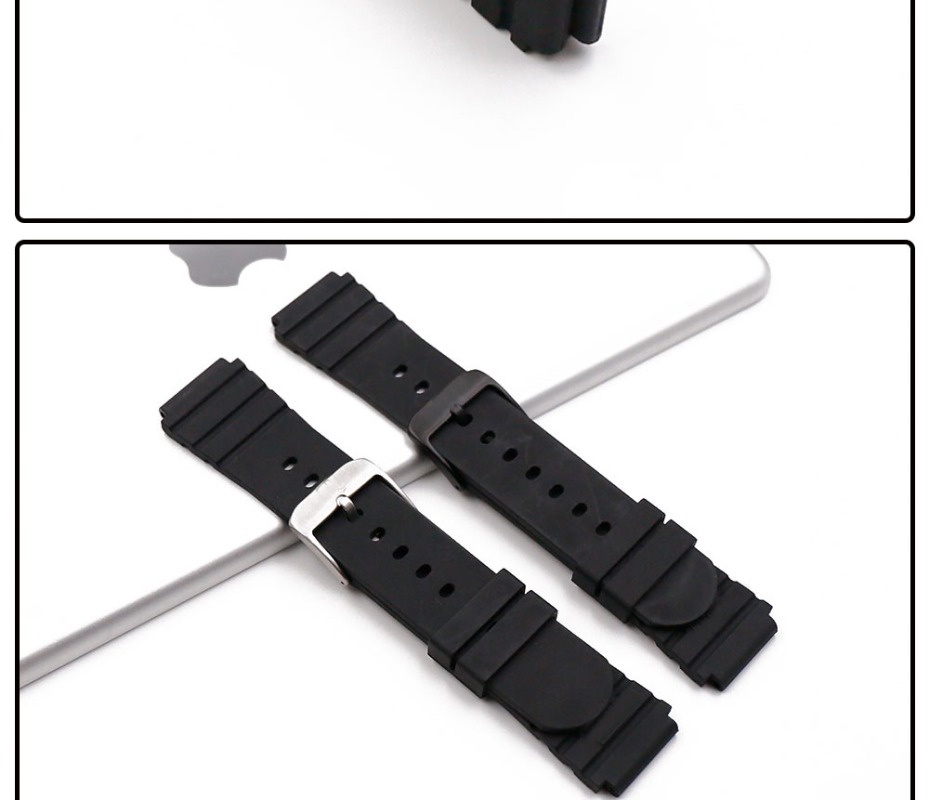 China Wholesale Online Shopping Silicone 34 mm Watch Strap VR002610_K0030779 main image 0