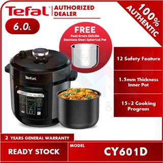 Wahlee Online Store. TEFAL PRESSURE COOKER CY601D (FREE POT)