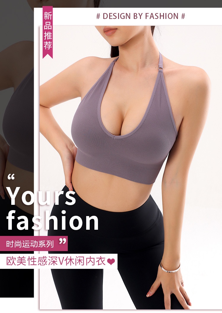 Bowen 【S-L】Plus Size Women Bra Halter Adjustable Shoulder Strap Push up ...