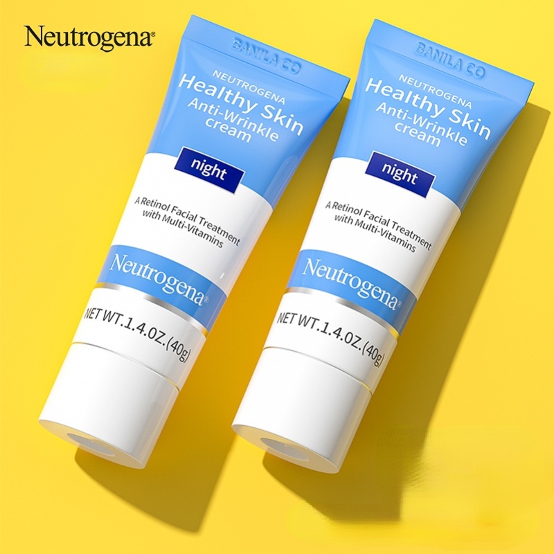 Neutrogena Retinol Night Cream Anti aging Anti wrinkle Firming Skin Essence Whitening Moisturizing Light Line Skin Care