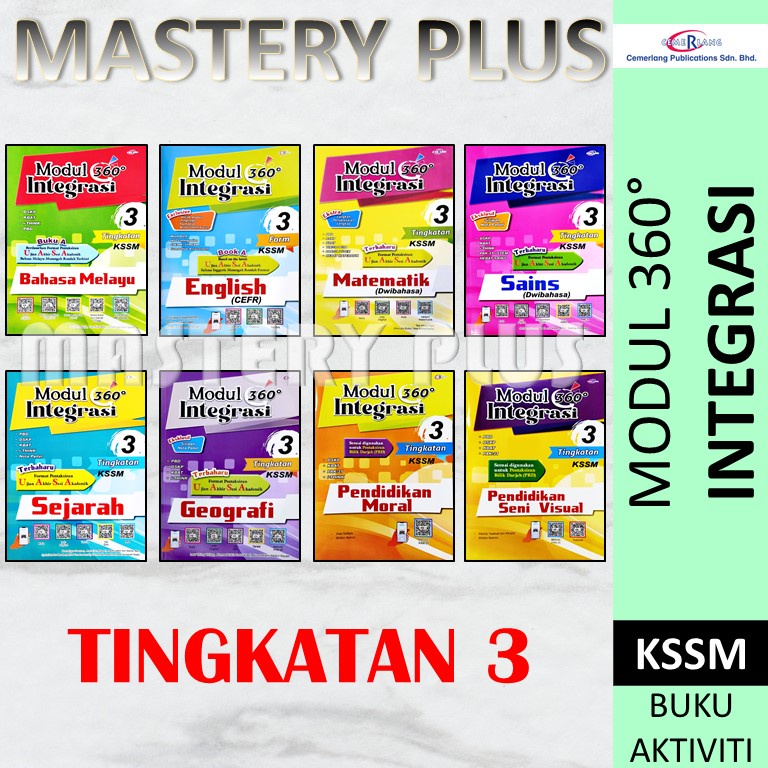 2023 MODUL 360 INTEGRASI TINGKATAN 3 - KSSM FORM 3 -CEMERLANG | Shopee ...