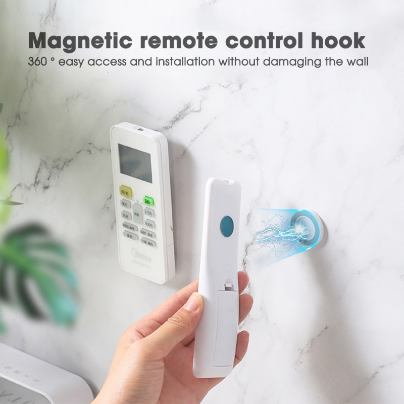 [Featured]Wall Mount Magnet Remote Control Hooks Anti-Lost Fridge ...