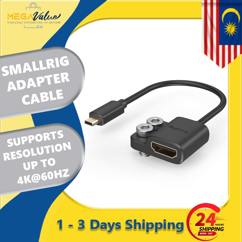 READY STOCK | Ultra Slim 4K Adapter Cable A to D for BMPCC 4K & 6K/for ...