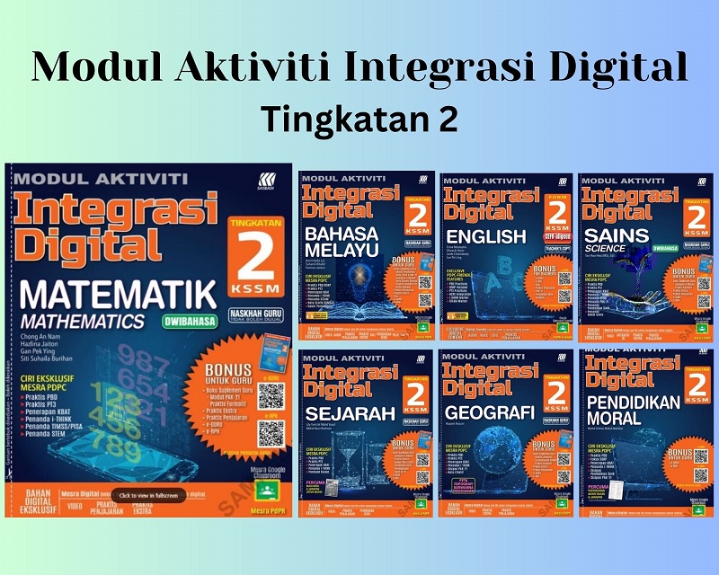 SASBADI - Modul Aktiviti Integrasi Digital KSSM Tingkatan 2 | Shopee ...