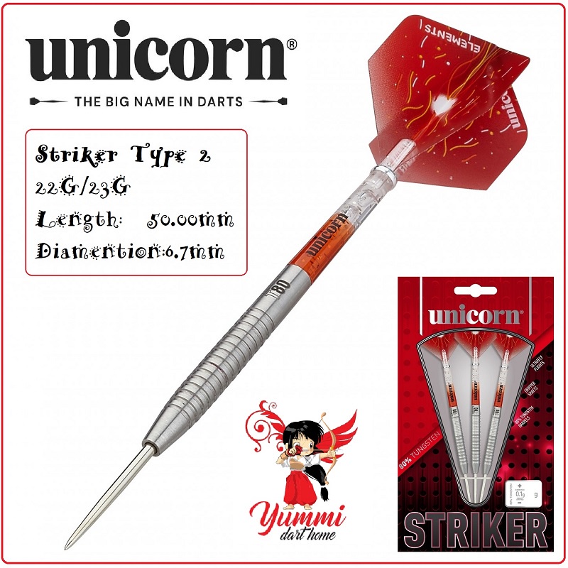 Unicorn Steel Tip Dart Striker 80 Type 2 (21G & 23G) Shopee Malaysia