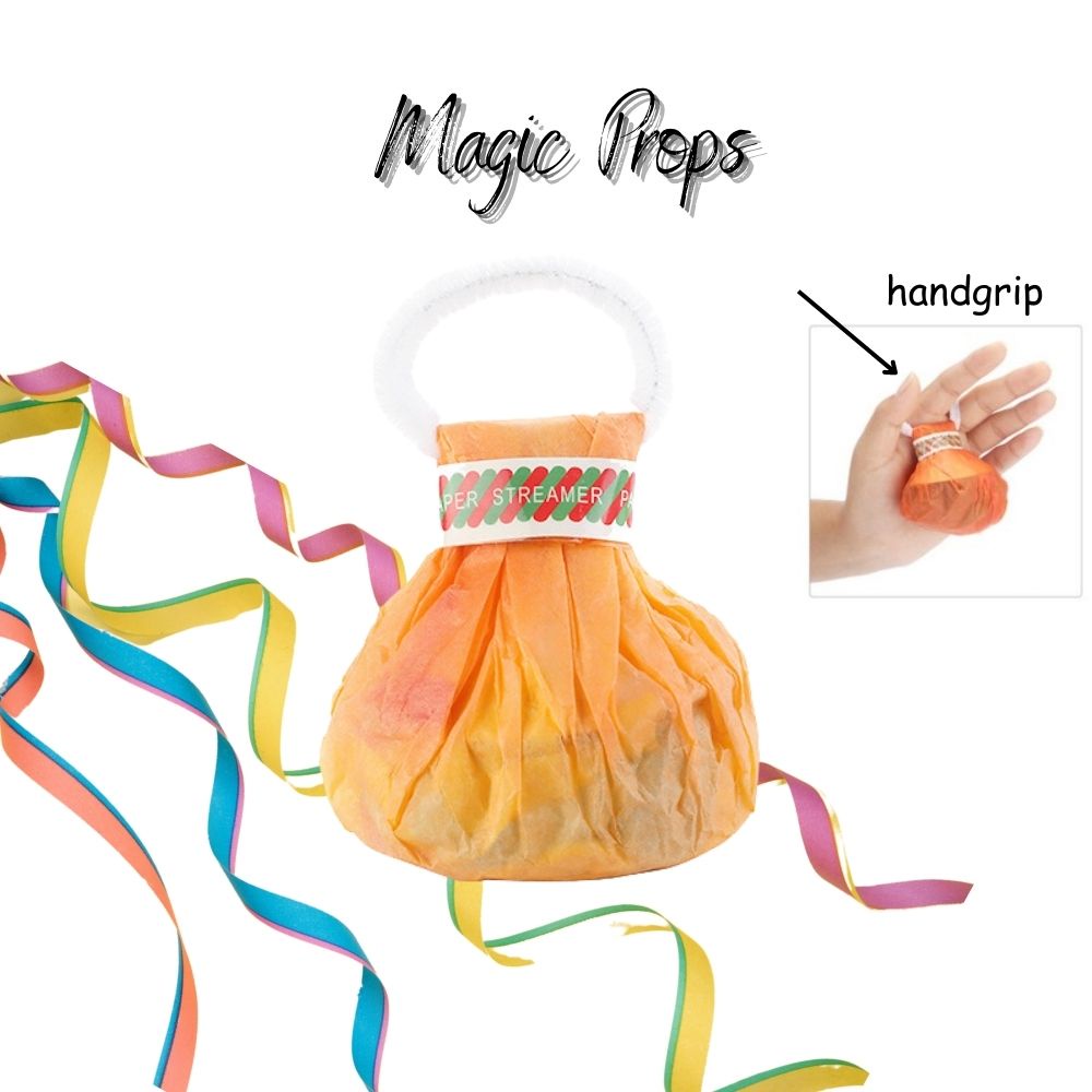 DC Hand Throwing Ribbon 30 Spider Silk Color Strip Bouquet Prop Random