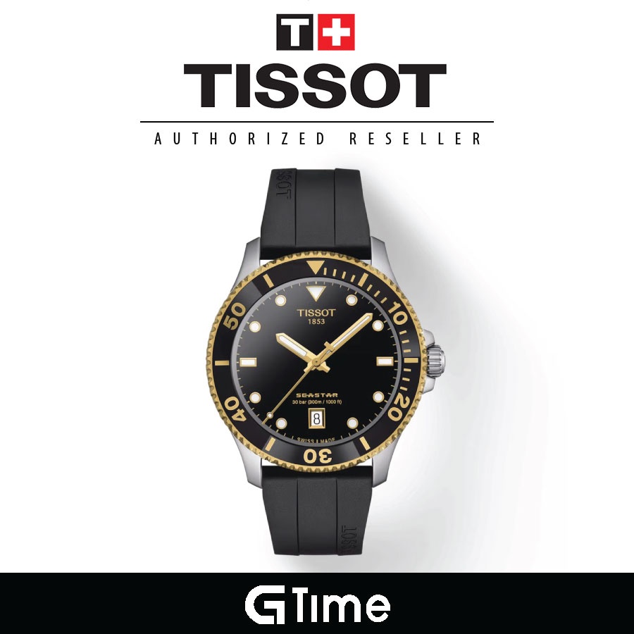 Official Warranty Tissot T120.410.27.051.00 Men s Seastar 1000