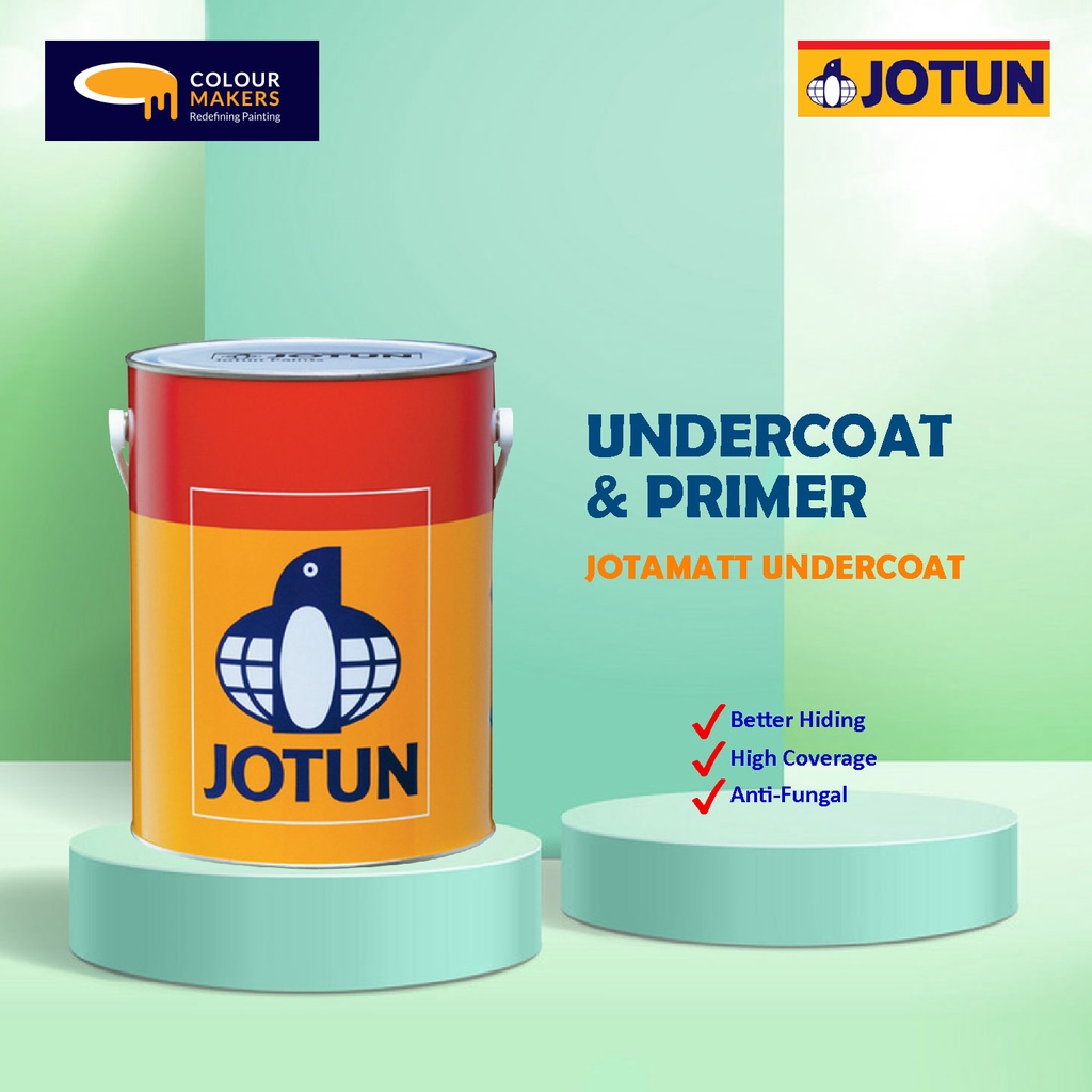 JOTUN Jotamatt Undercoat 5L | Shopee Malaysia