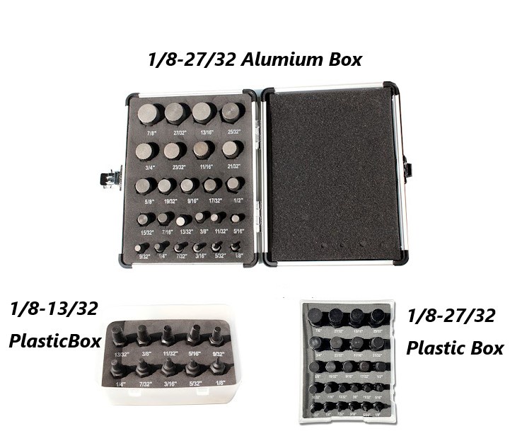 Malaysia 10pcs / 25pcs Hexagon Nut Extractors Damaged Bolts Nuts Screws